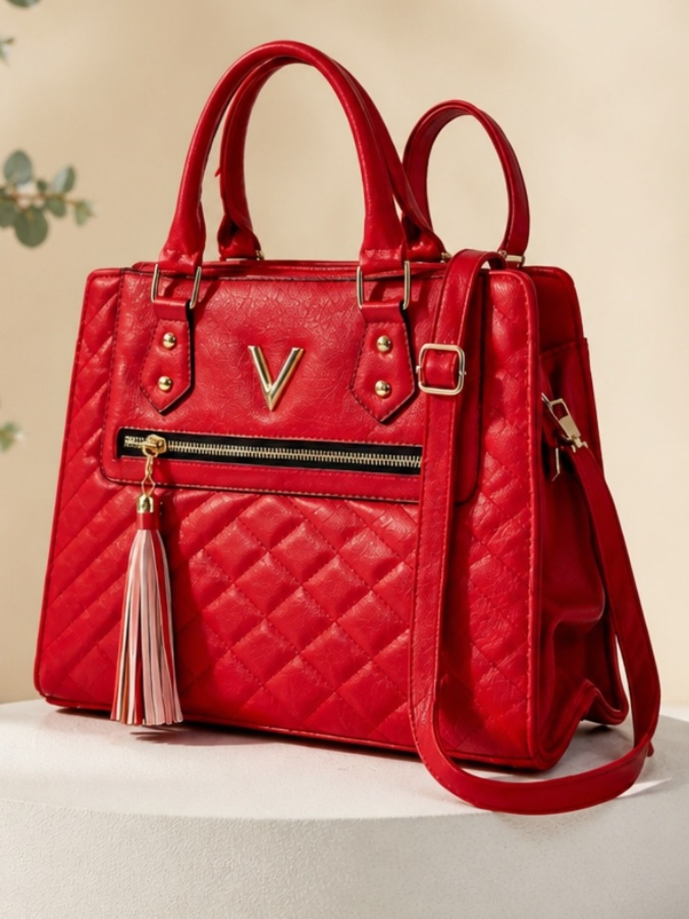 NWT Beautiful Leather Bag.